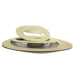 Gold Pirce Suspension Pendant Light by G.M. Scutella for Artemide, Italy Modern