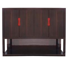 Macassar Ebony Luth Cabinet by Christian Liaigre, France