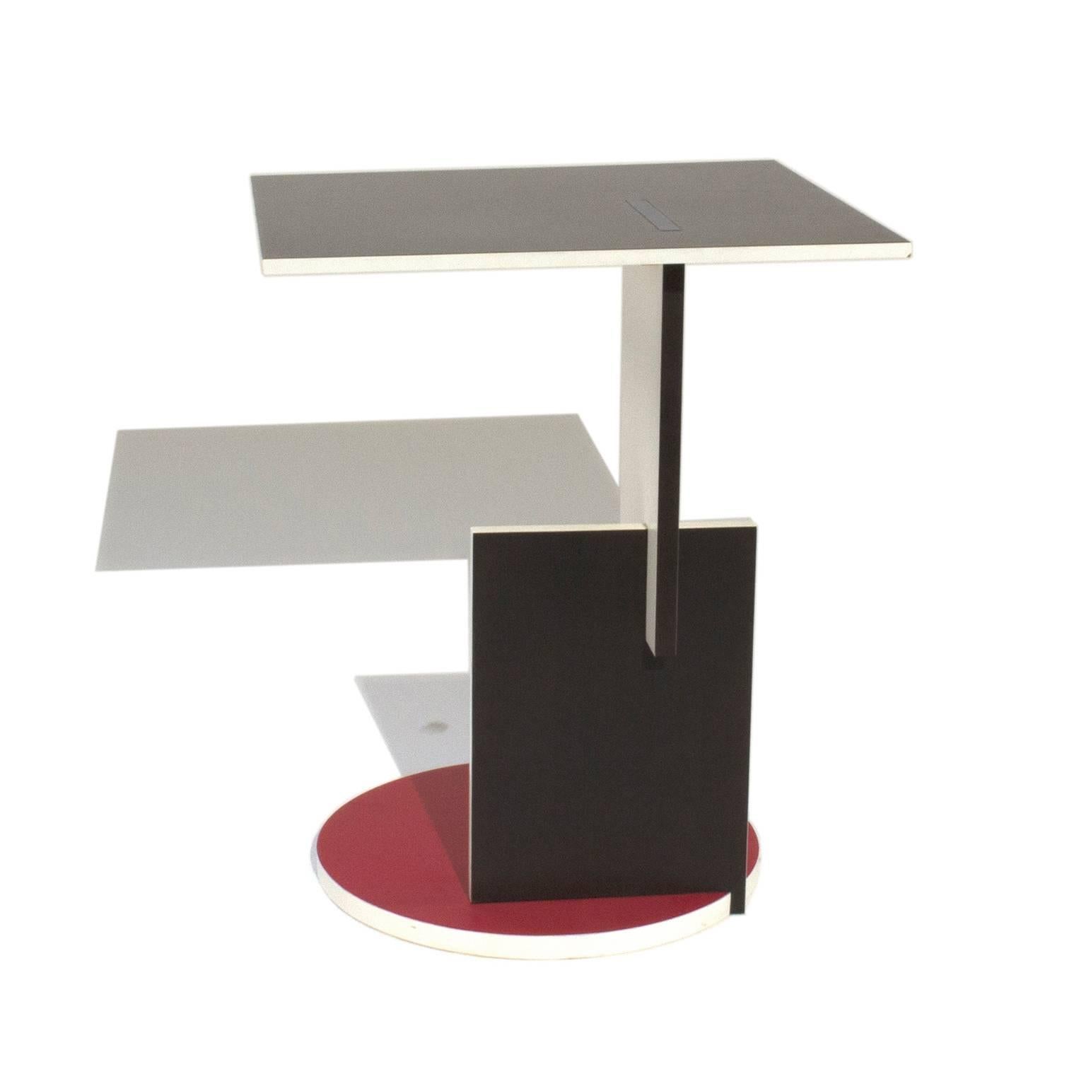 Schroeder One Low Table by Gerrit Rietveld for Cassina, Italy For Sale 1