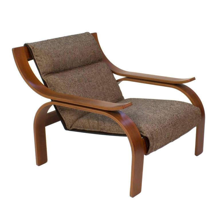 Woodline Armchair by Marco Zanuso Jr for Cassina, Italy For Sale at 1stDibs