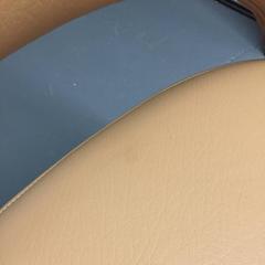 Tan Leather Executive Side Chair by Eero Saarinen for Knoll, USA Modern