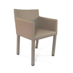 Tan Leather Masai Armchair by Lievore Altherr Molina for Arper, Italy Modern