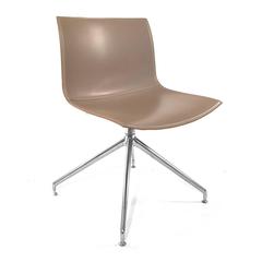 Leather Catifa 53 Armchair by Lievore Altherr Molina for Arper, Italy Modern