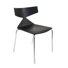 Black Saya Wood Chair by Lievore Altherr Molina for Arper, Italy Modern Dining