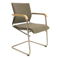 Gray Sito Cantilever Office Armchair by Wiege for Wilkhahn, Germany