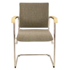 Gray Sito Cantilever Office Armchair by Wiege for Wilkhahn, Germany