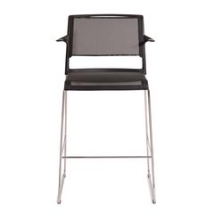 Used Black Aline 230/6 Counter Stool High Chair by Storiko for Wilkhahn, Germany