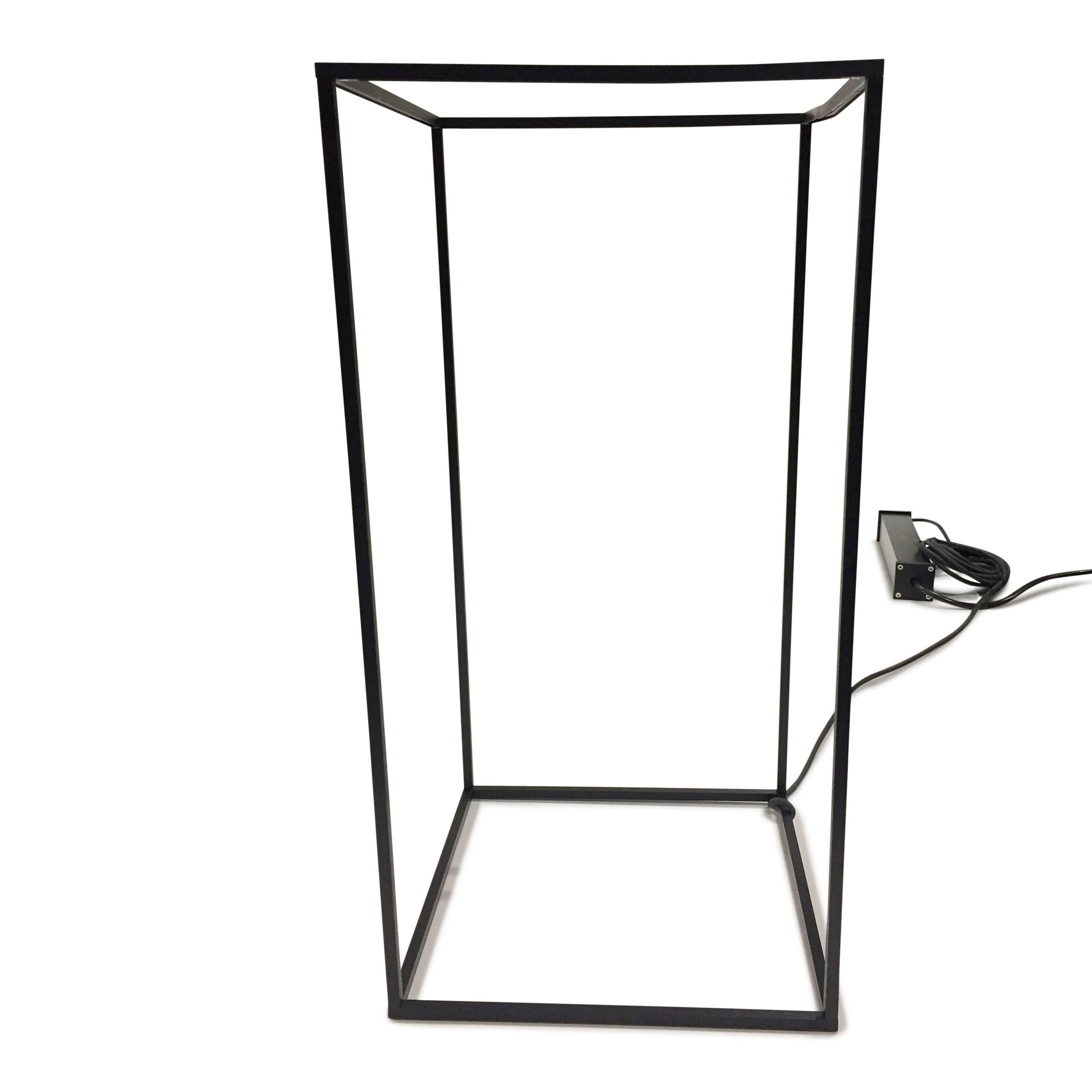 Italian Black Outdoor Ipnos Floor Lamp by Rossi and Bianchi for Flos Italy For Sale