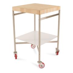 Maple Kitchen Chopping Board on Wheels by Dada, Italy