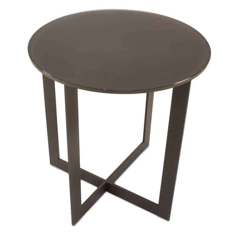 Molteni Domino Side Table Coffee Ideas Round Glass Top Domino Side Table By Nicola Gallizia For Molteni