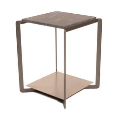 Marble-Top Portfolio Side Table by Ferruccio Laviani for Molteni, Italy