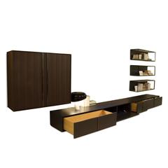 Pass-Word Media Shelving Unit by Dante Bonuccelli for Molteni, Italy
