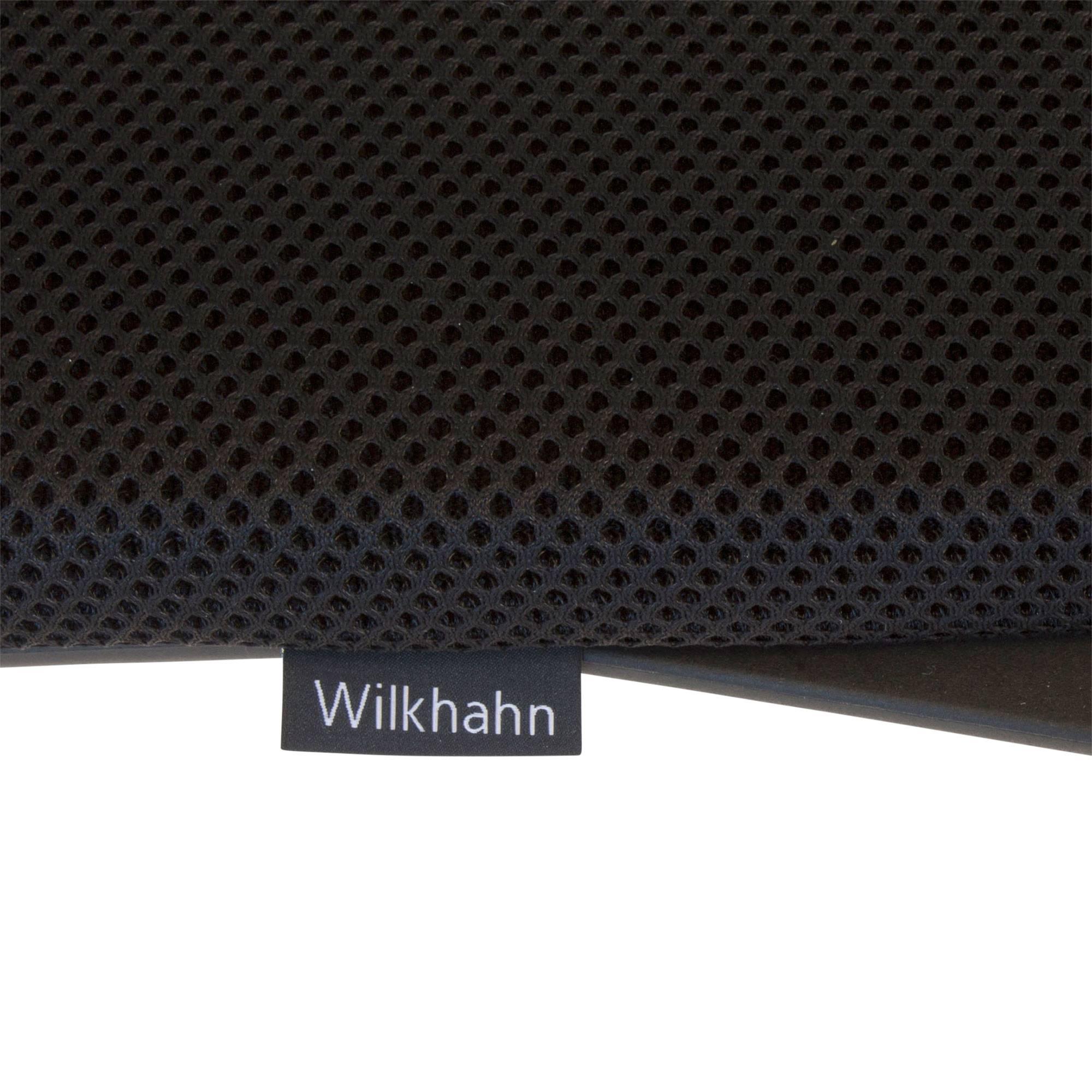 Aluminum Chrome and Mesh Fabric on 176/7 Chair by Wiege for Wilkhahn, Germany For Sale