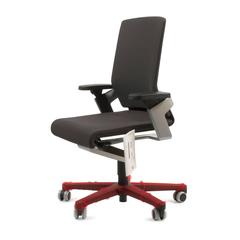 Black Mesh on 174/7 Swivel Office Task Chair by Wiege for Wilkhahn, Germany