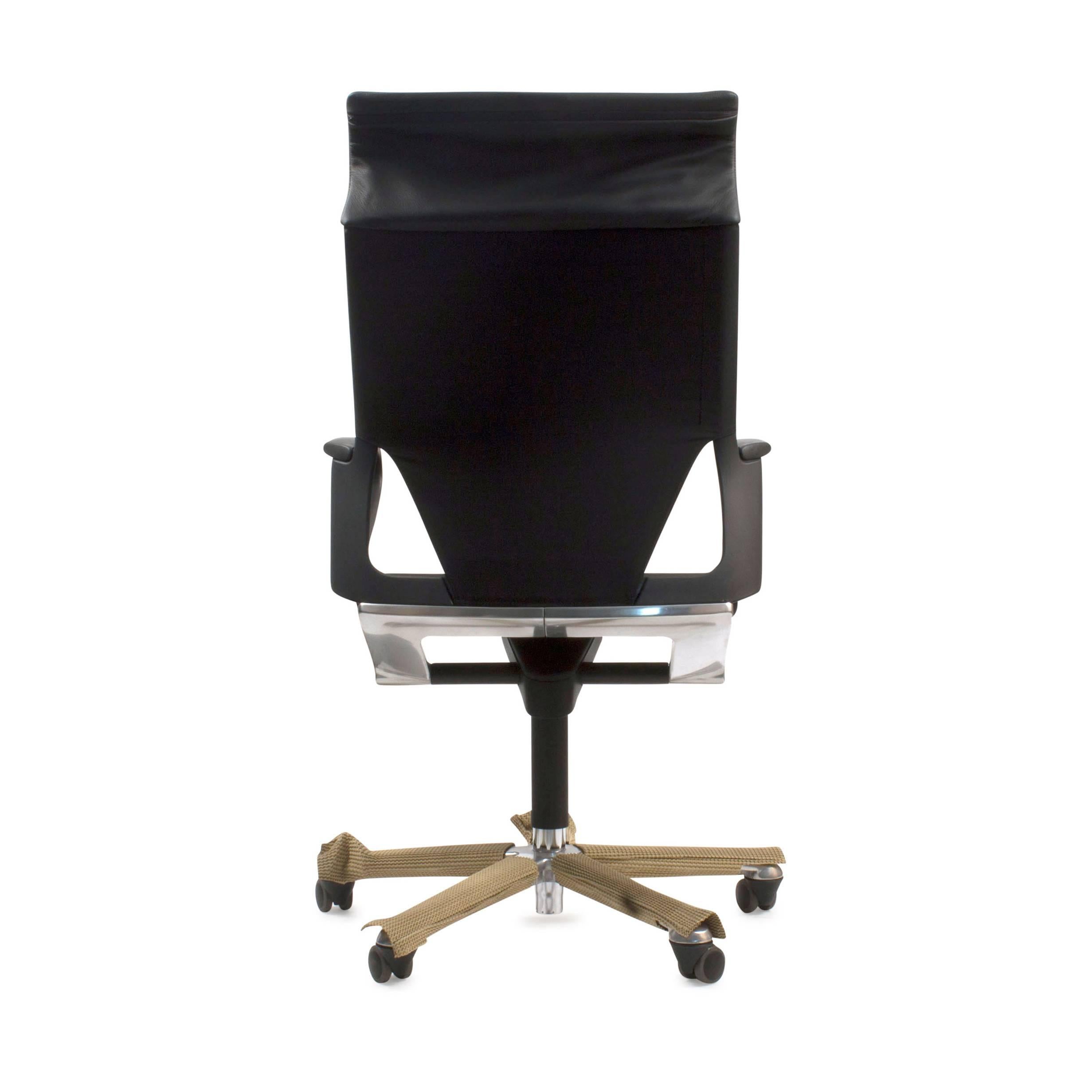Contemporary Black Fabric Modus 284/7 Swivel Office Task Chair for Wilkhahn, Germany For Sale