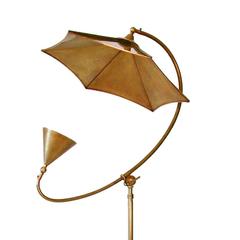 Bronze Adjustable Balthazar Floor Lamp by Willam Gibson Lighting, France
