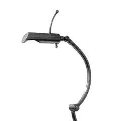 Nickel Finish Adjustable Boa Table Lamp by William Lipton Lighting, France