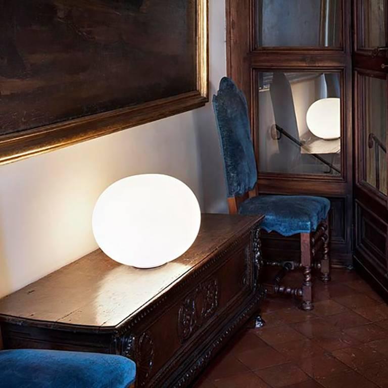 Steel Modern Glo-Ball Basic Table Lamp by Jasper Morrison for Flos, Italy For Sale