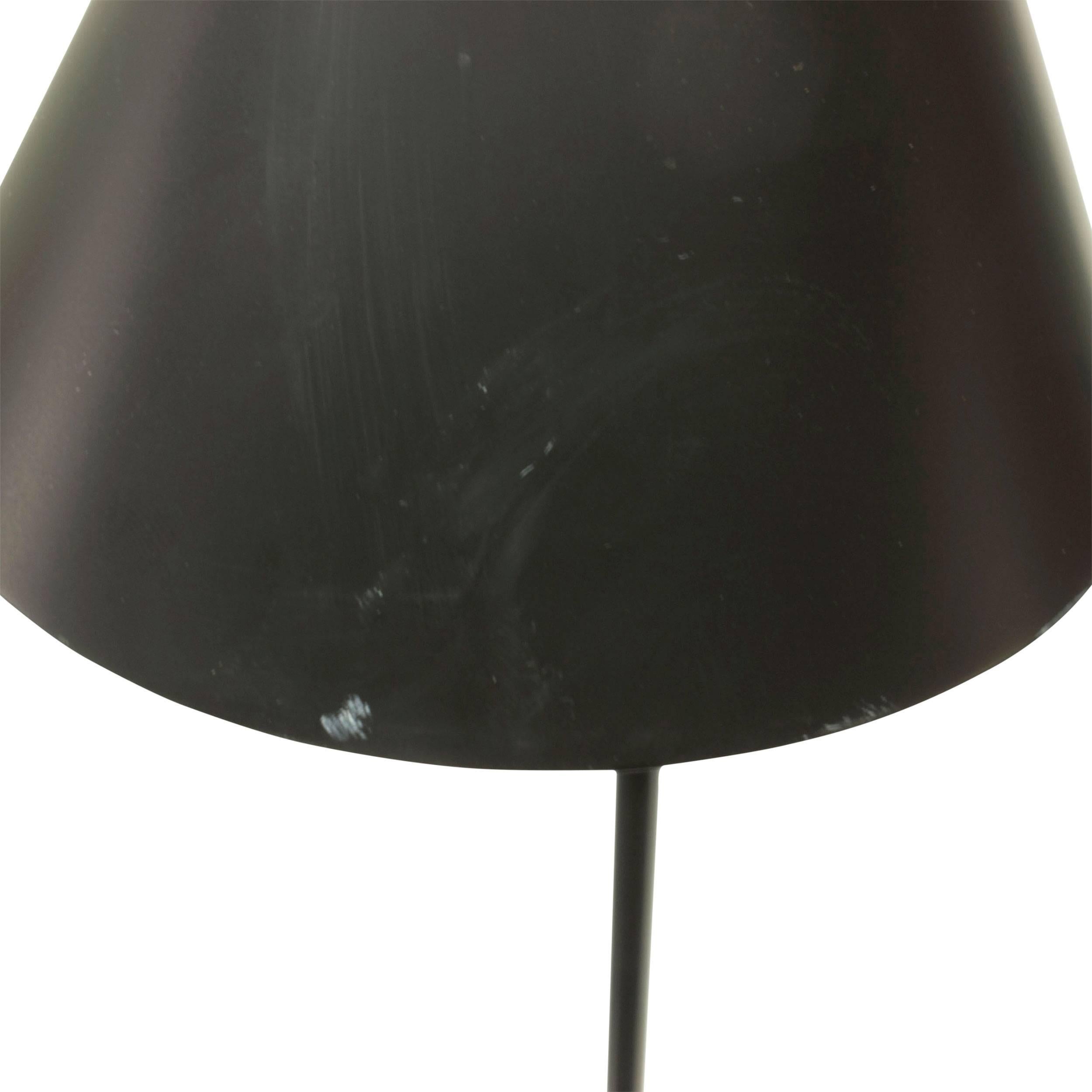 Mid-20th Century Modern Black Arne Jacobsen Floor Lamp by Louis Poulsen, Denmark For Sale