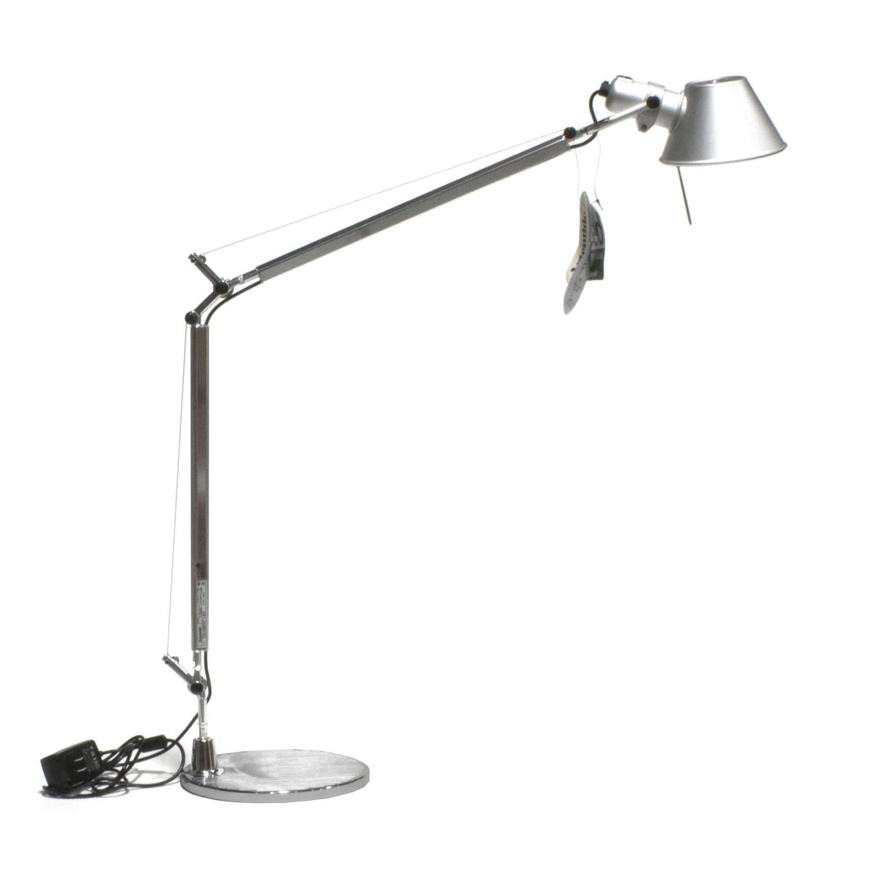 Michele De Lucchi's design work spans many disciplines from lighting, architecture, Industrial design, to lap tops. Of all his designs, the Tolomeo stands as one of his greatest designs. In 1989 it was awarded the Compasso d'Oro for its achievements