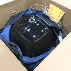 Black Skygarden S2 Pendant Suspension Light by Marcel Wanders for Flos, Italy