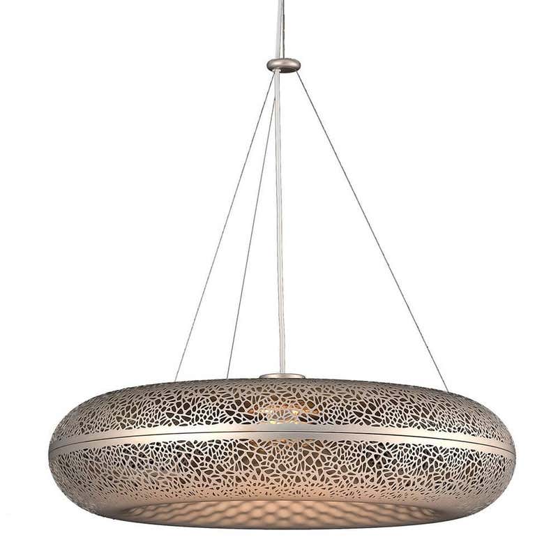 Louis Poulsen Gold Aeros Suspension Pendant Lamp Chandelier by Ross ...