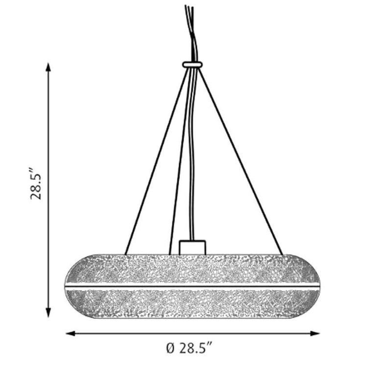 Louis Poulsen Gold Aeros Suspension Pendant Lamp Chandelier by Ross ...