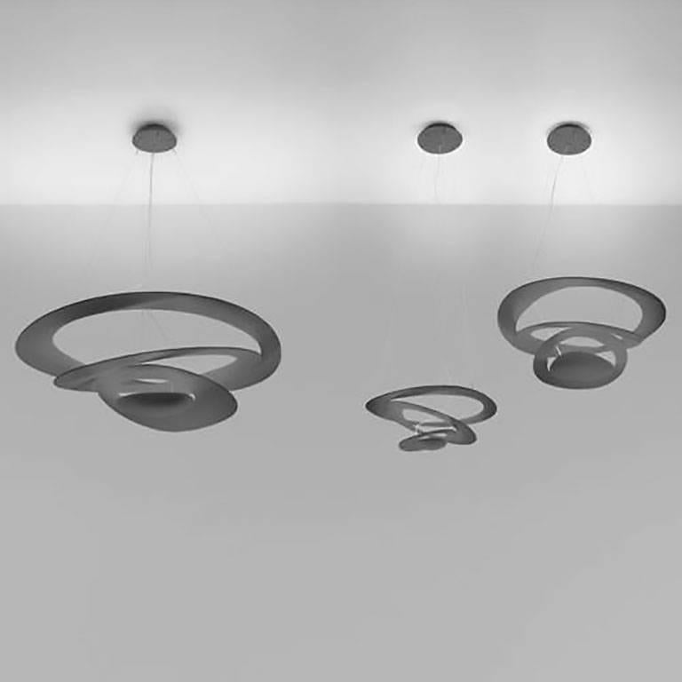 Dimmable LED Pirce Micro Suspension Light by G. M. Scutella for Artemide, Italy In Excellent Condition For Sale In Brooklyn, NY