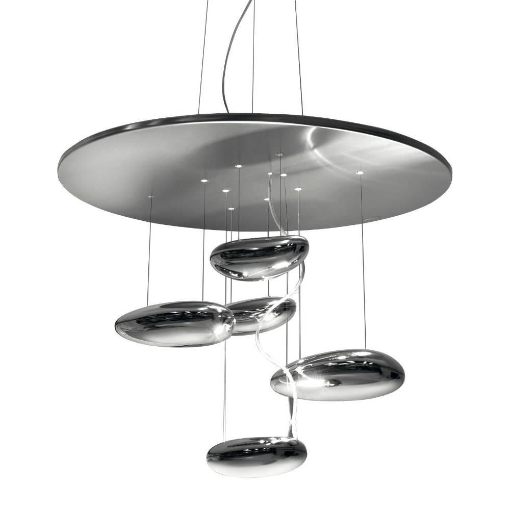 Mercury Mini Suspension Light by Ross Lovegrove for Artemide, Italy For Sale