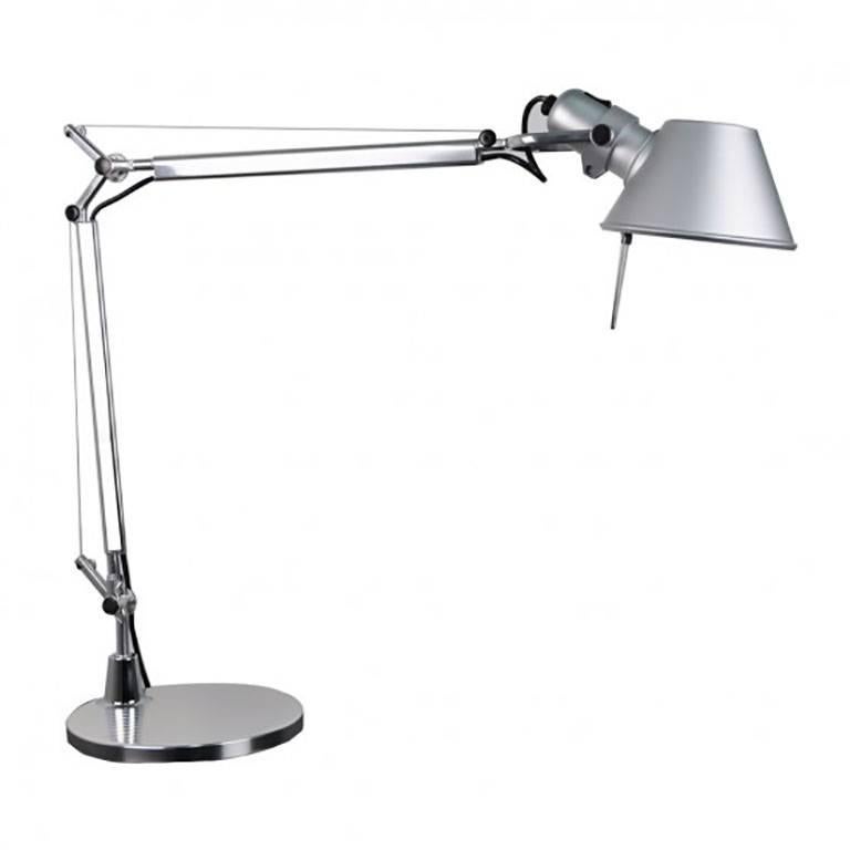 Dimmable LED Tolomeo Mini Table Lamp by Michele De Lucchi for Artemide, Italy For Sale
