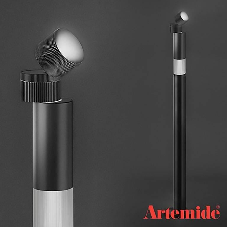 Italian Dimmable LED Objective Floor Lamp by Jean Nouvel for Artemide, Italy For Sale