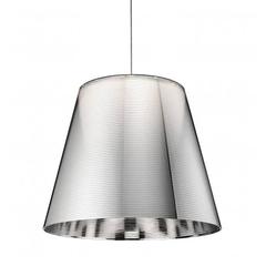 Used Silver KTribe S2 Suspension Light by Philippe Starck for Flos, Italy Modern