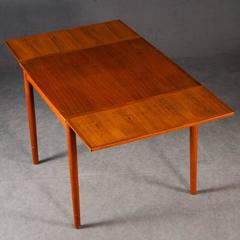 Poul Hundevad Square Danish Dining Table, 1950s