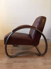 Switzerland Pair of Armchair Leather, 1960