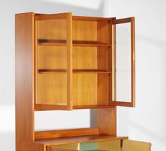 1950s, Teak Cupboard Wall Unit Made by Ulferts Swedish
