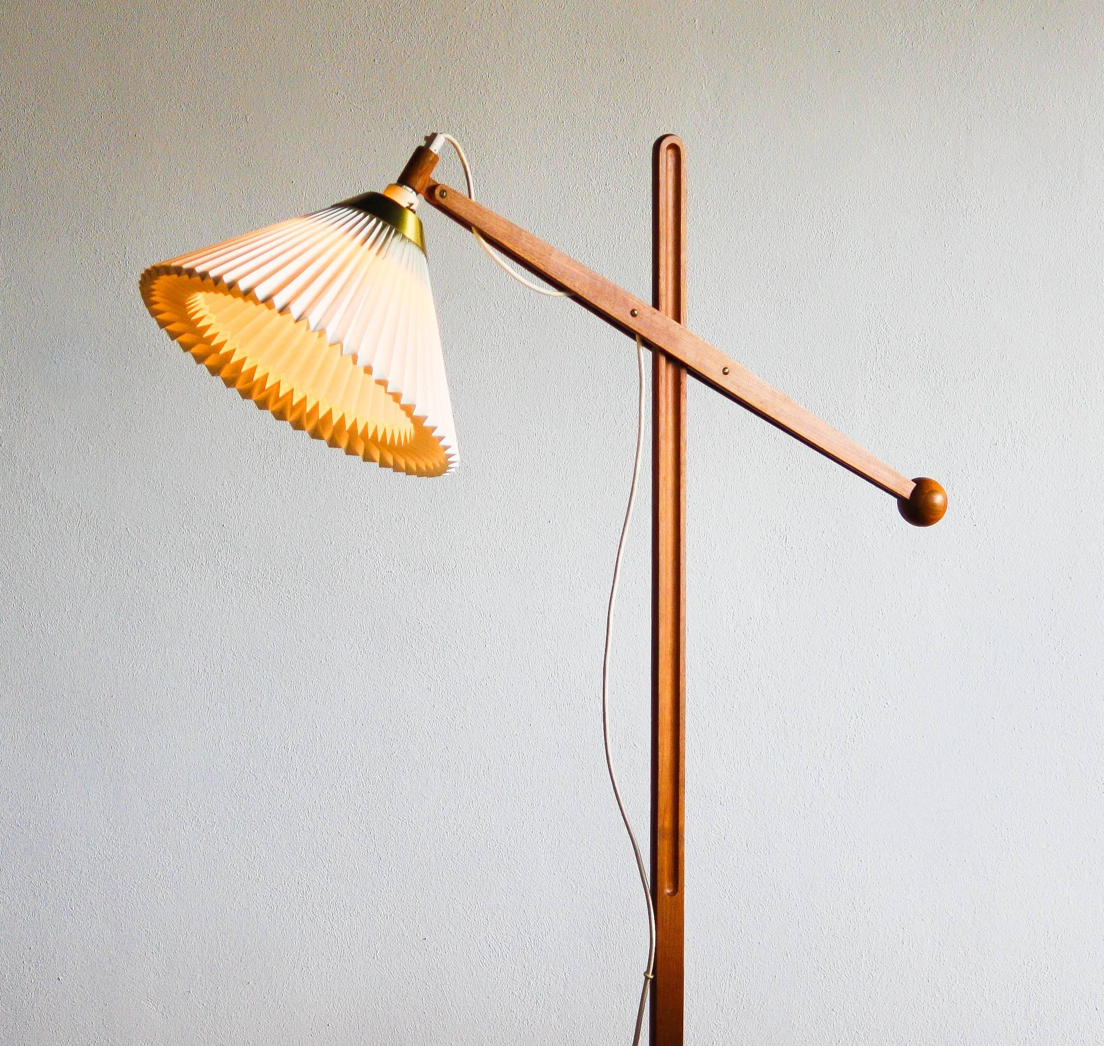 Mid-20th Century 1950s, Beautiful Floorlamp by Vilhelm Wohlert