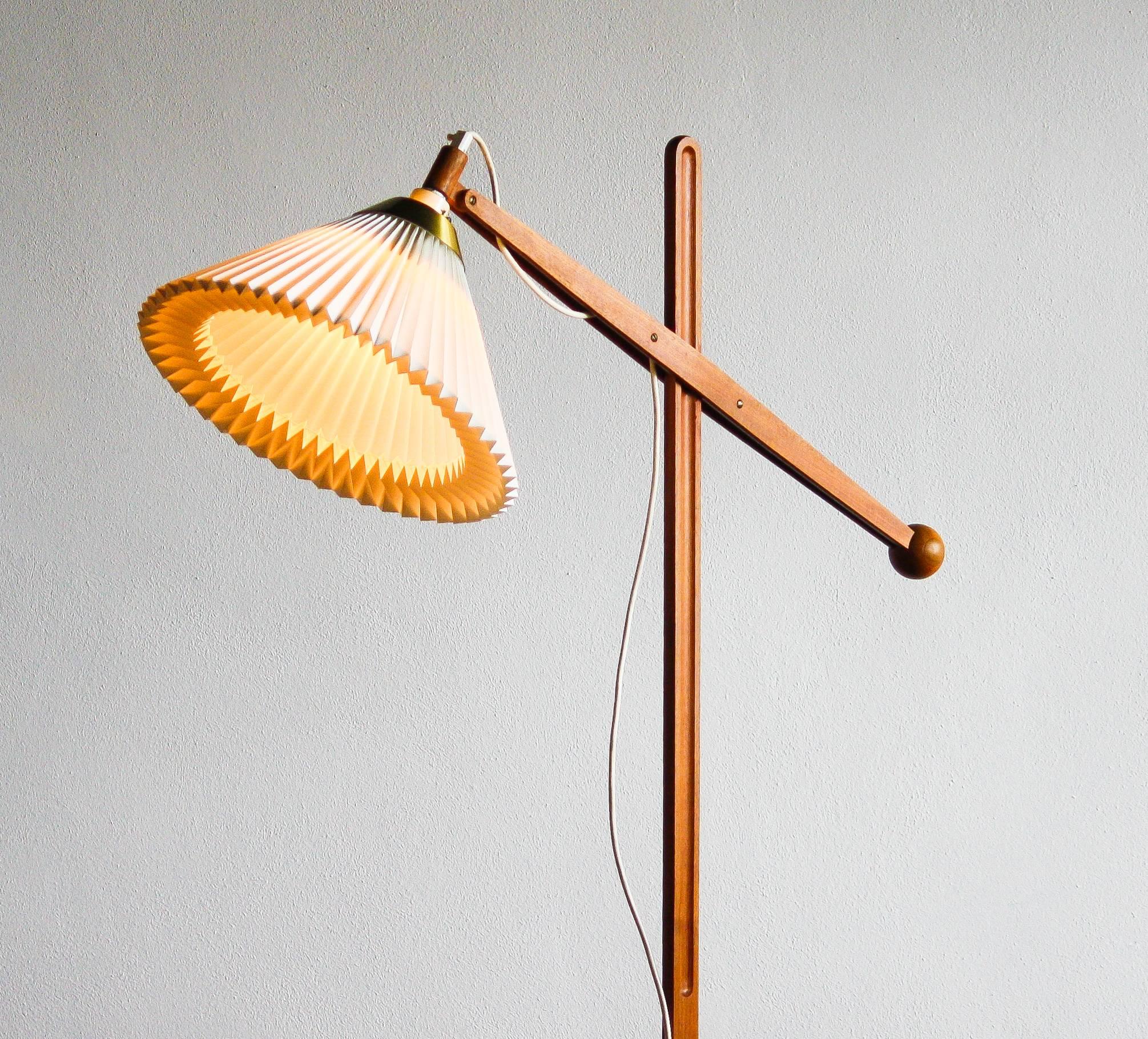 1950s, Beautiful Floorlamp by Vilhelm Wohlert 1