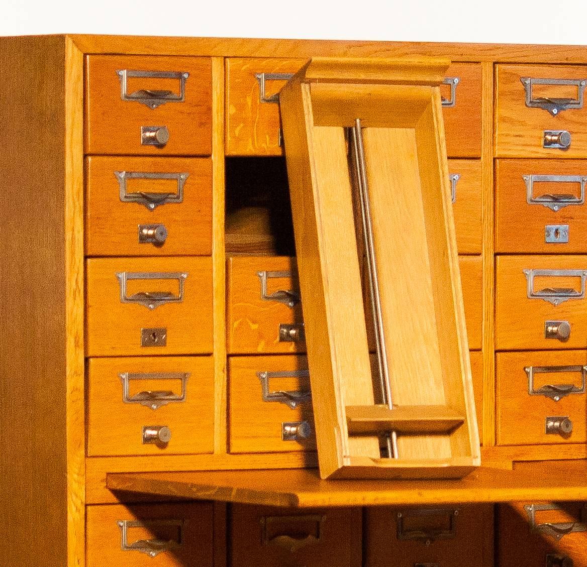 Beautiful Oak File Cabinet 4