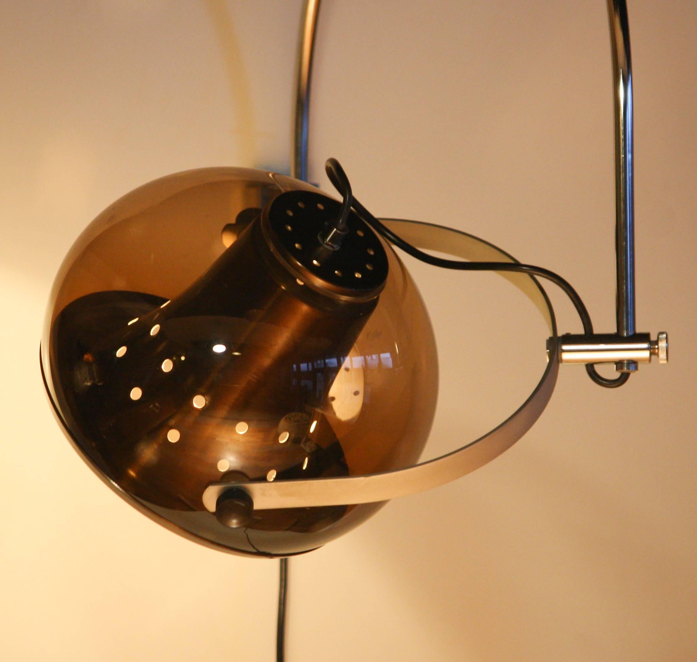 1970s, Beautiful Bow Lamp by Dijkstra 1