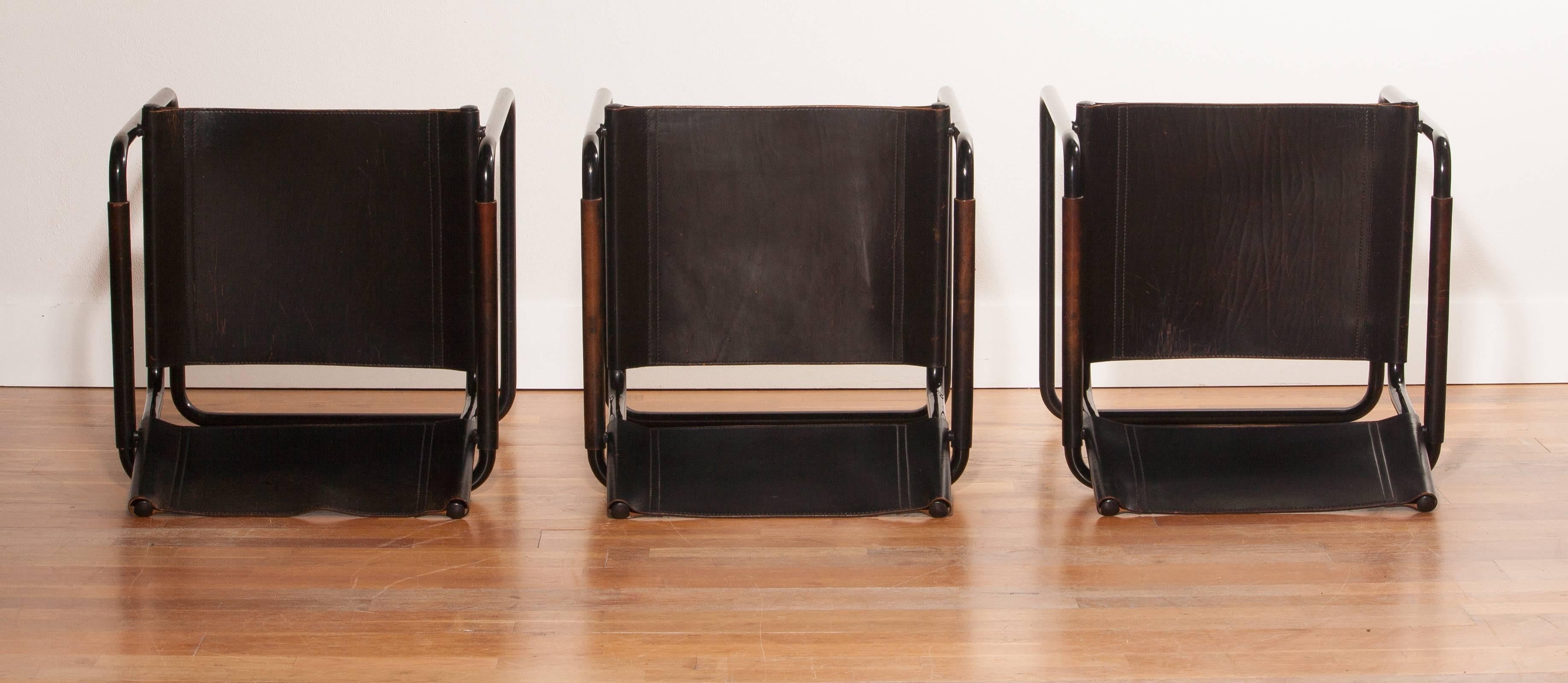 1970s, Beautiful Set of Six Italian Dining Chairs 4