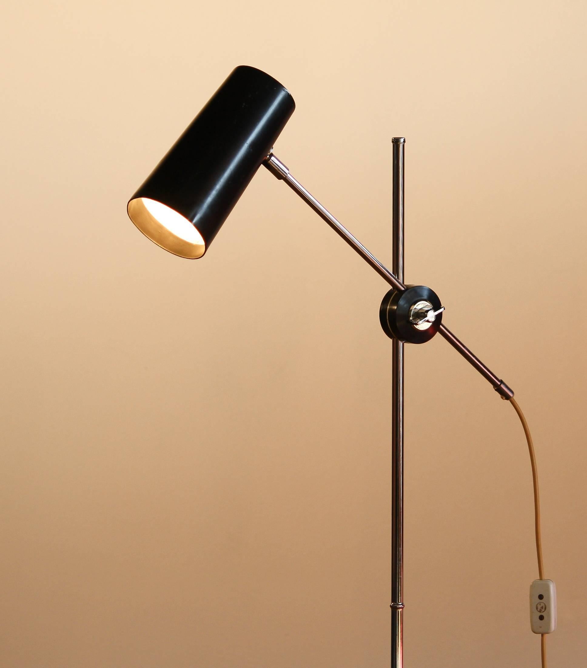 1960s, Beautiful Floor Lamp by Anders Pehrson In Good Condition In Silvolde, Gelderland