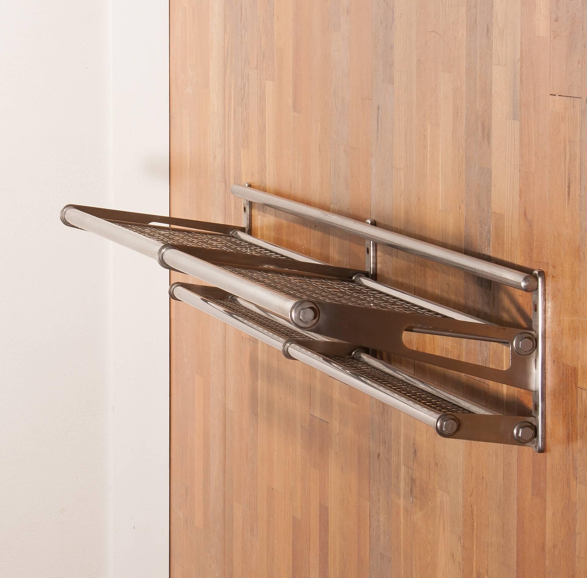 wall luggage rack