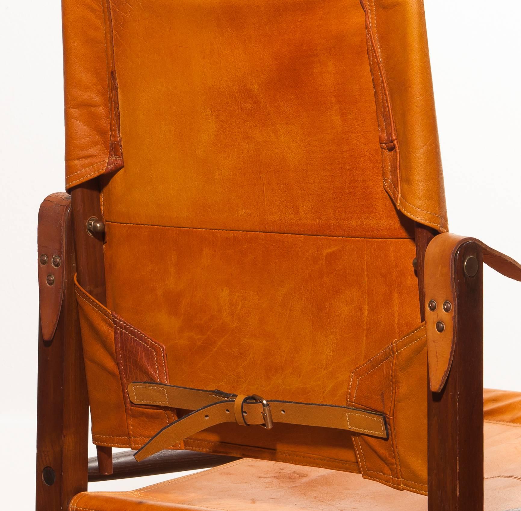 1930s, a Pair of Kaare Klint Safari Chairs for Rud, Rasmussen 3