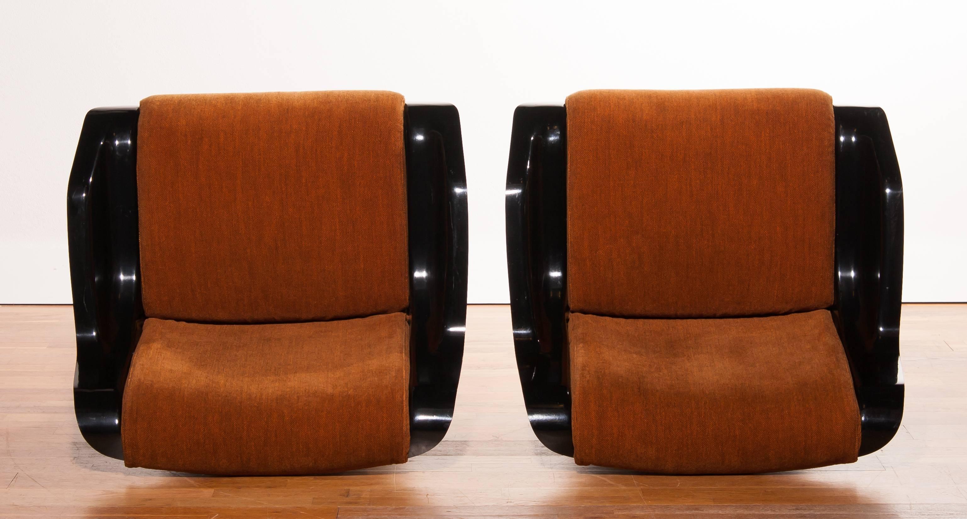 Mid-20th Century 1960s, Yrjö Kukkapuro Set Chairs Model 3814-1KF