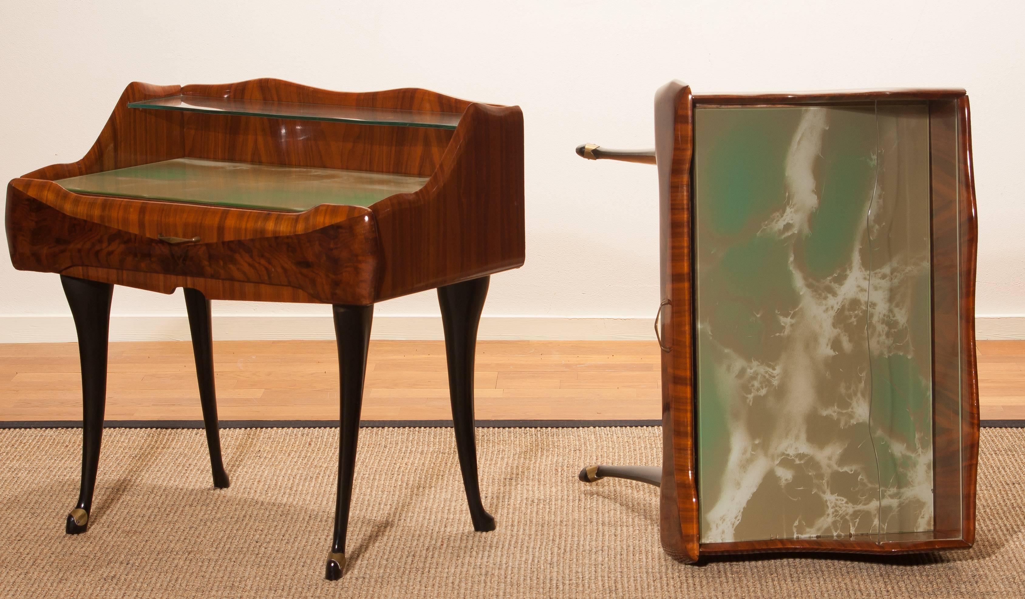 Set of Two, 1950s Nightstands by Paolo Buffa, Italy 3