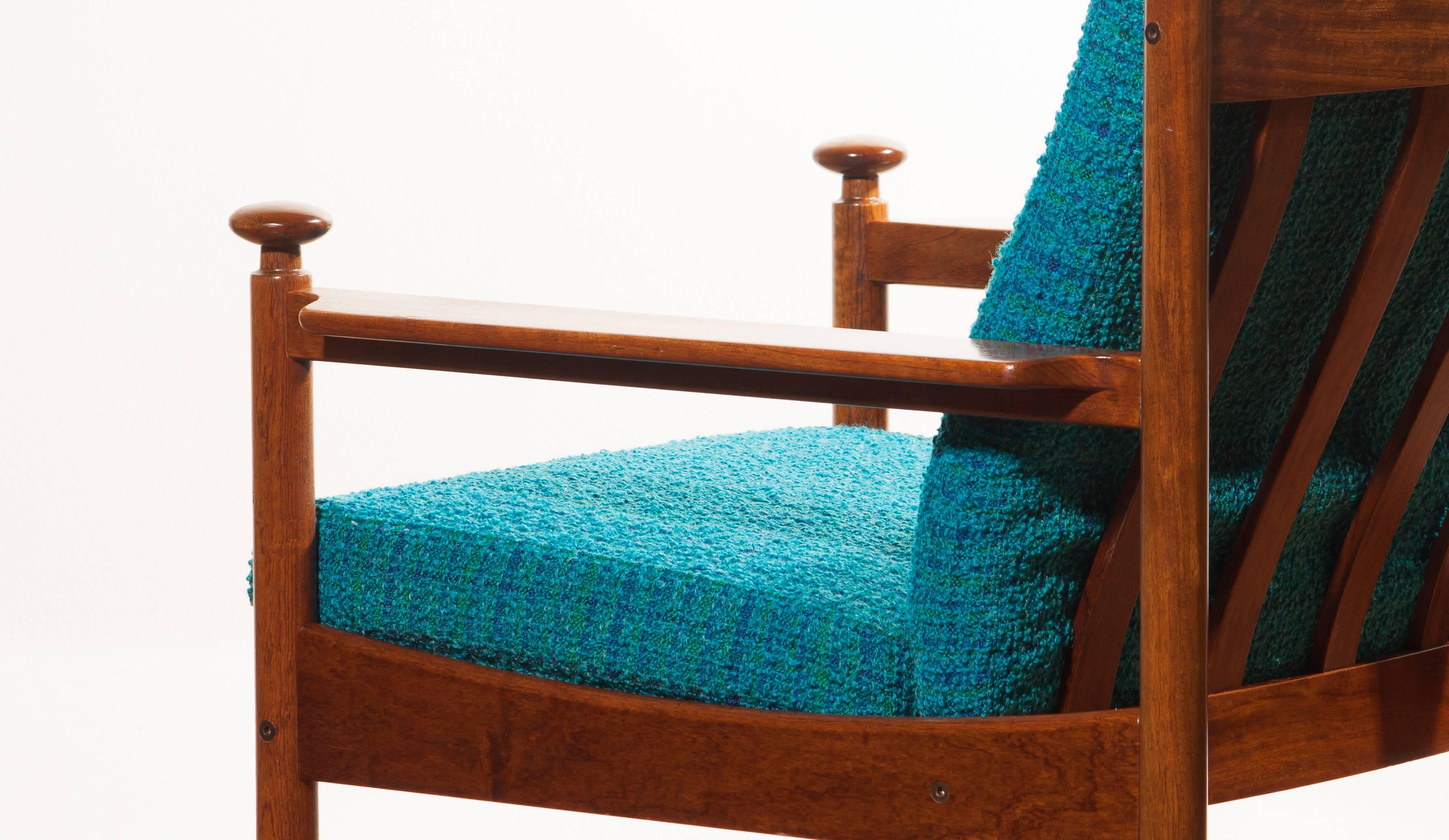 Fabric 1950s Chair by Torbjørn Afdal for Sandvik & Co Mobler