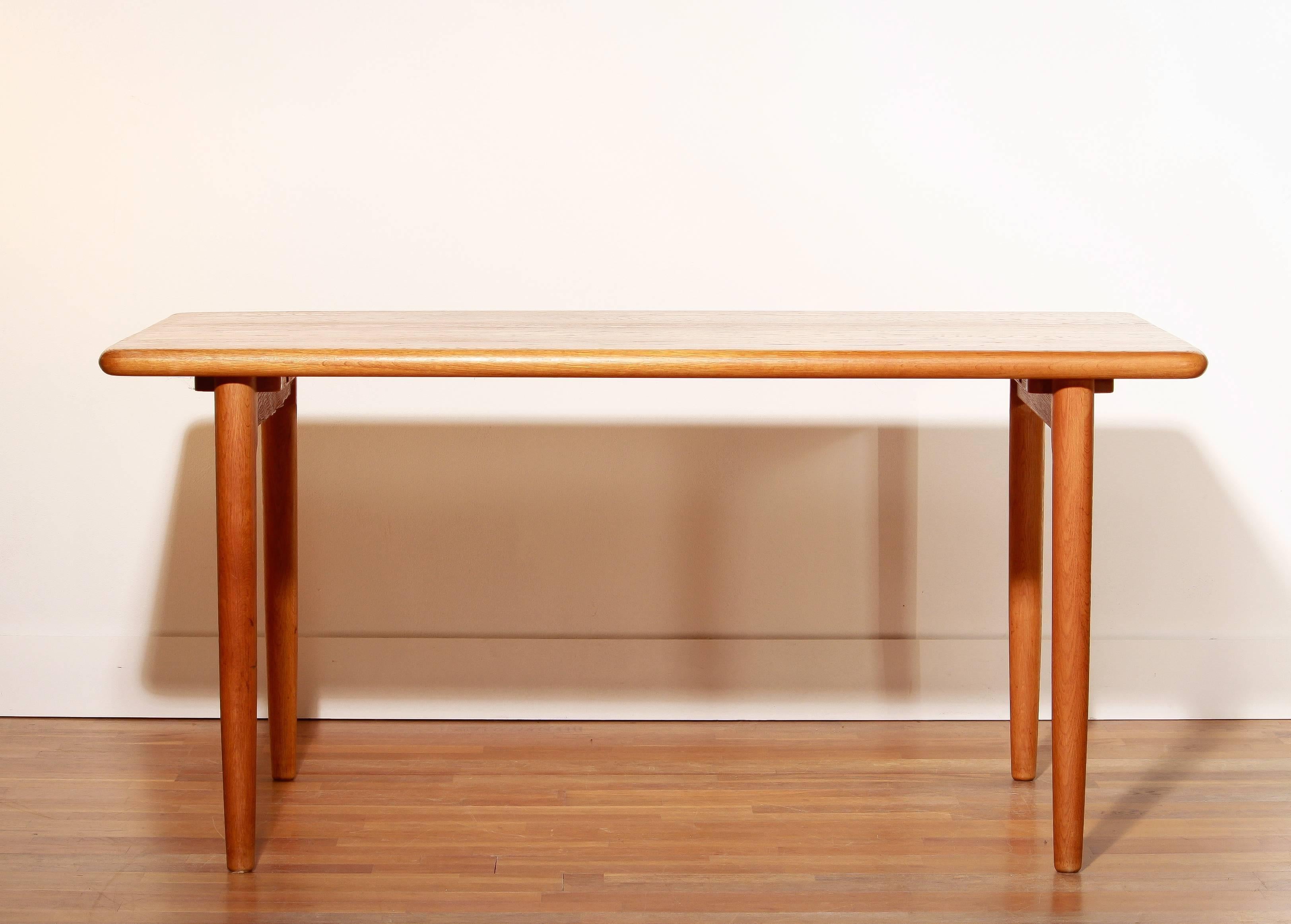 1954 Oak Dining Table by Niels Otto Møller for Jl Møller Møbelfabrik In Excellent Condition In Silvolde, Gelderland