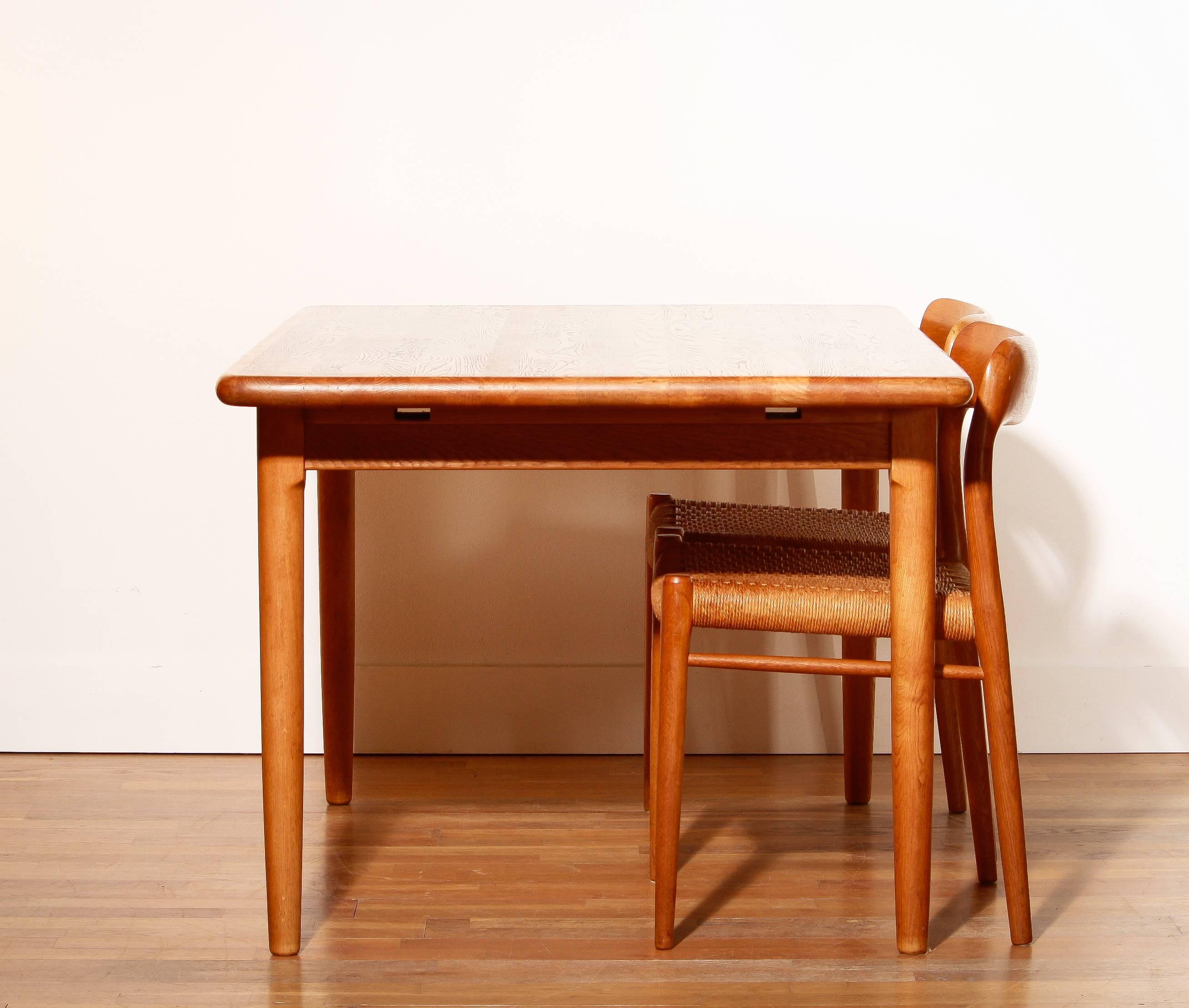 1954 Oak Dining Table by Niels Otto Møller for Jl Møller Møbelfabrik 2