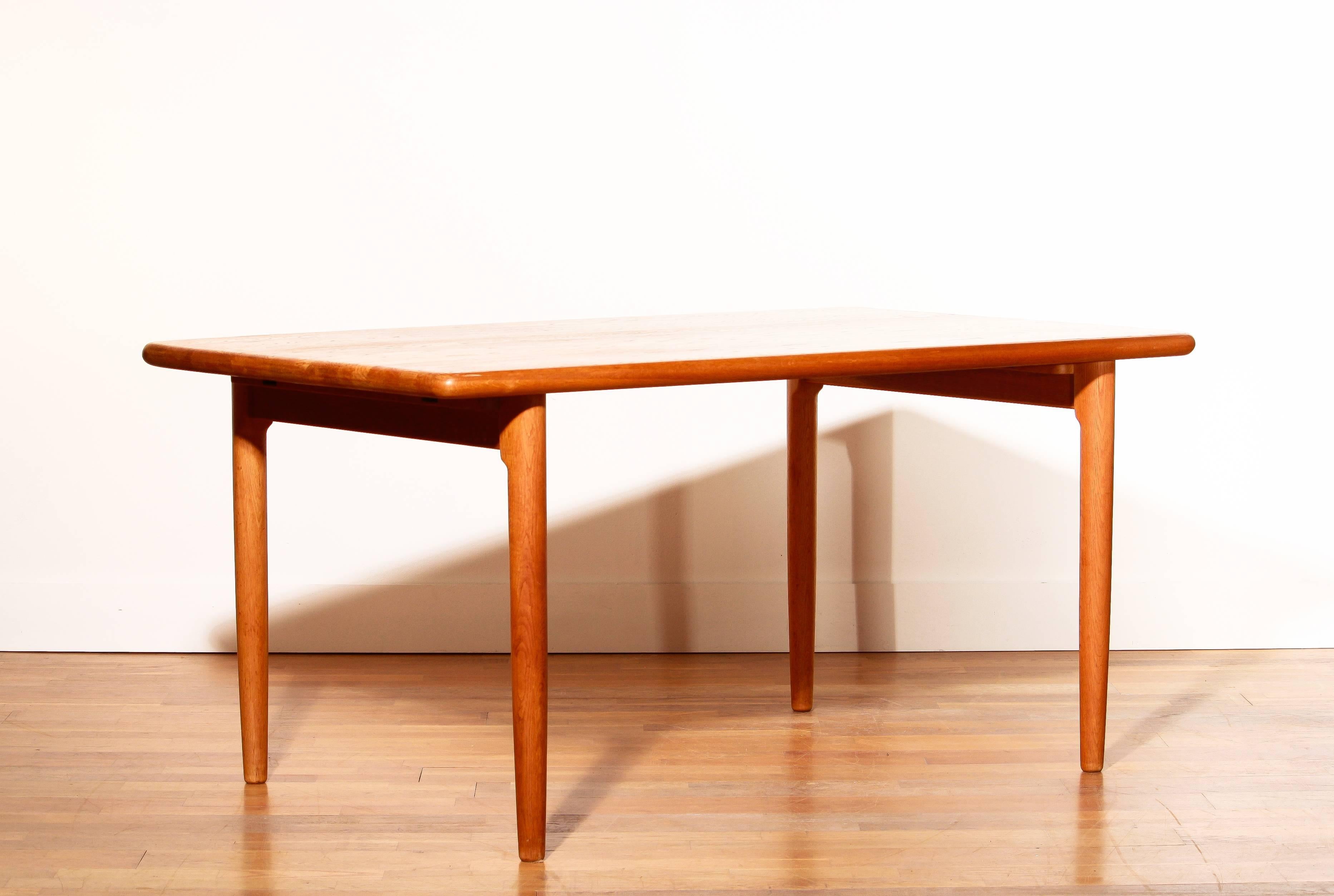 Danish 1954 Oak Dining Table by Niels Otto Møller for JL Møller Møbelfabrik