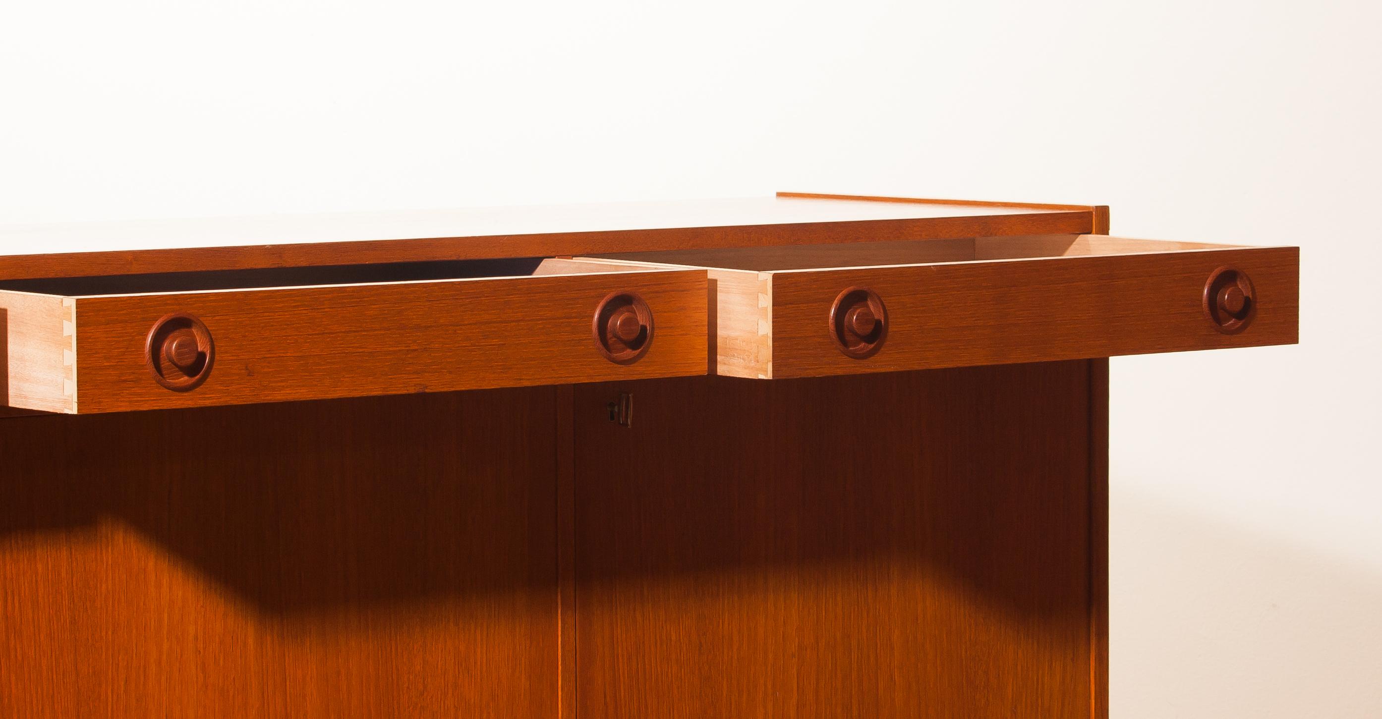 Mid-20th Century 1950s, Teak Sideboard by Brexo Möbler, Sweden